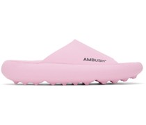 Pink Slider Sandals