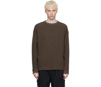 Brown Versatile Sweatshirt
