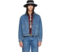 Blue Tuck Denim Jacket