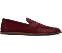 Burgundy Cary Loafers