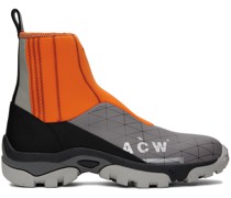 Orange & Gray NC.1 Dirt Boots