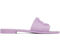 Purple Rubber Sandals