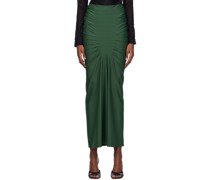 Green Melia Maxi Skirt