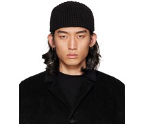 Black 7 Beanie