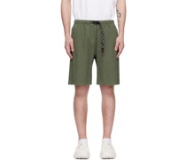 Green Micro Plaid Shorts