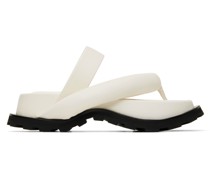 Off-White Oversize Strap and Sole Sandals
