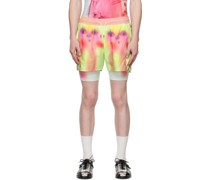 Multicolor Layered Shorts