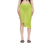 Green Emma Midi Skirt