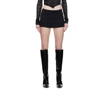 Black Micro Miniskirt