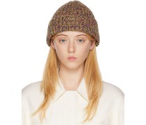 Multicolor Recycled Cashmere Beanie