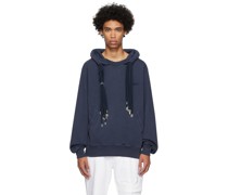 Navy Multicord Hoodie