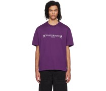 Purple 3D Skull T-Shirt