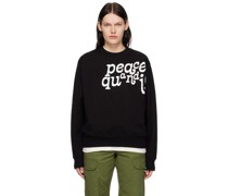 Black Etched Sweatshirt