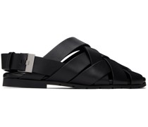 Black Alfie Sandals