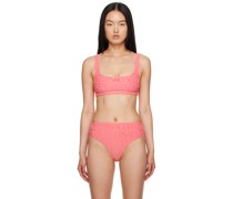 Pink Dua Lipa Edition Bikini Top
