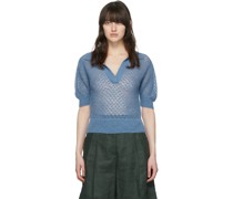 SSENSE Exclusive Blue Marianna Polo