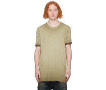 Khaki Resin-Dyed T-Shirt