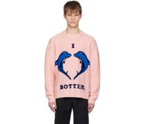 Pink Intarsia Sweater