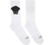White Medusa Socks