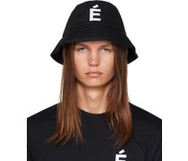 Black Training Bucket Hat