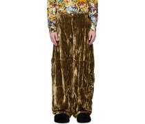 Khaki Lawn Cargo Pants