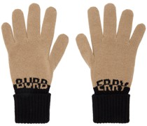 Tan Cashmere Gloves
