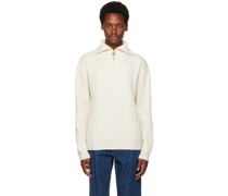 Off-White Rib Sweater