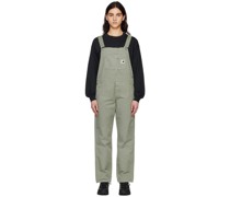 Khaki Bib Overalls