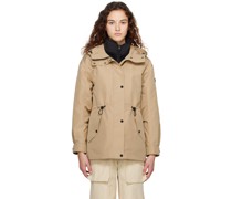 Beige Carrie Rain Jacket