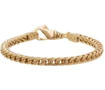 Gold Box Chain Bracelet