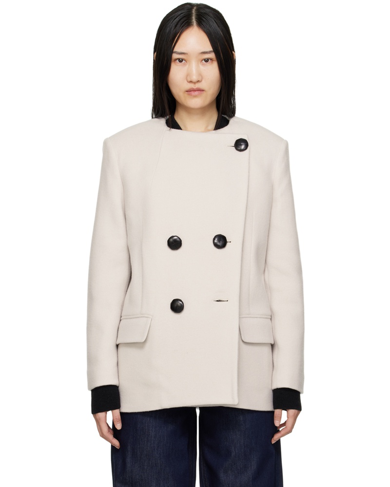 Isabel Marant Damen Off-White Ebrigdi Jacket