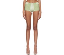 Green 'The Iconic Shorty' Shorts