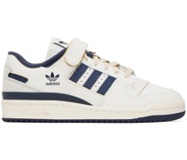Off-White & Navy Forum 84 Sneakers