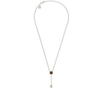 Silver Falling Claw Necklace
