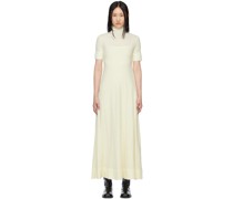 Off-White Turtleneck Maxi Dress
