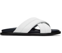 White Porto Sandals