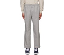 Gray Easy Trousers