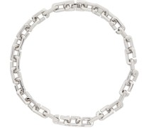 Silver 'The J Marc Chain Link' Necklace