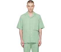 Green Jacquard Shirt