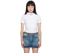 White Triple Collar Baby T-Shirt