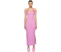 SSENSE Exclusive Pink Thais Maxi Dress