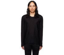 Black Arched Sweater