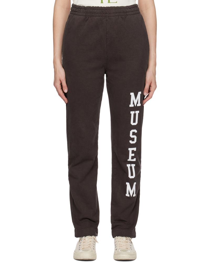 Museum of Peace & Quiet Damen Brown Varsity Lounge Pants