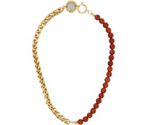 SSENSE Exclusive Gold Beaded Necklace