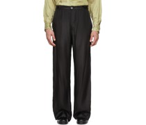 SSENSE Exclusive Black Trousers