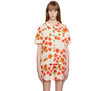 Beige Strawberry Shirt