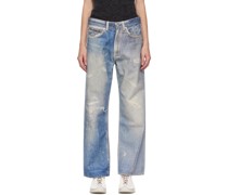 Blue Third Cut Jeans