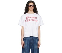 White 'Internet Celebrity' T-Shirt