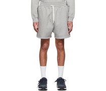 Grey Heavy Terry Shorts