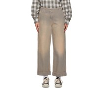 Brown Sailor Trousers